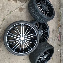 Wheel set of 4 If 22” size