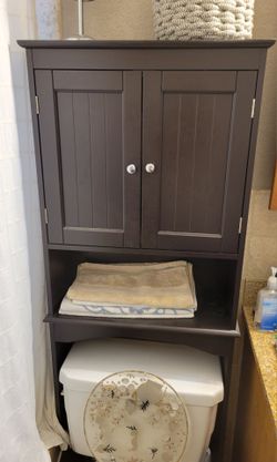 Toliet vanity cabinet