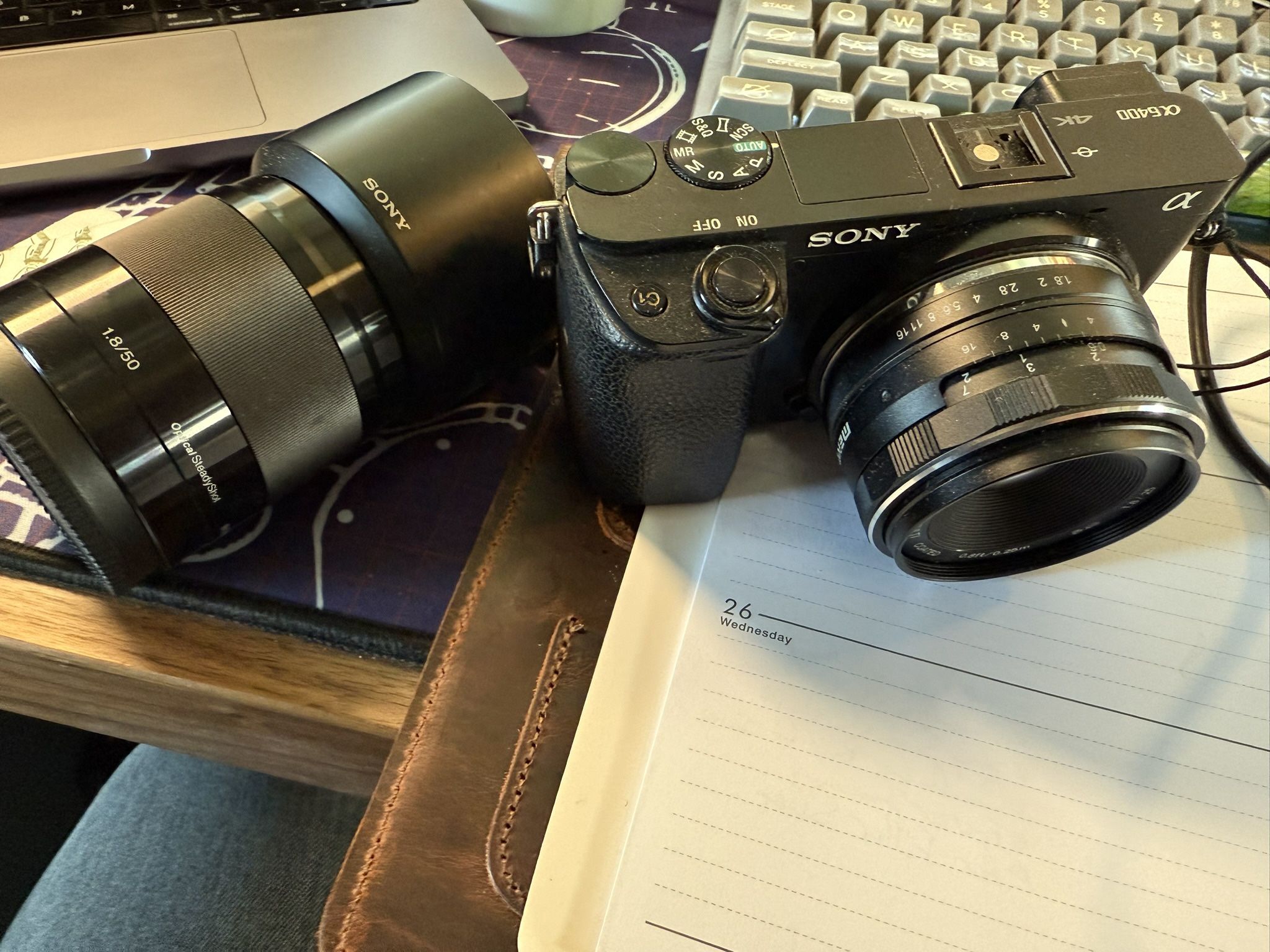 Sony A6400 Mirrorless Camera + 2 Lenses