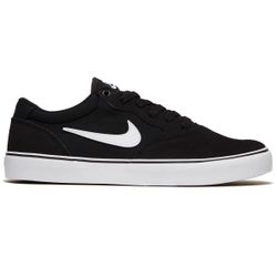 Nike SB Chron SLR Black & White Skate Shoes