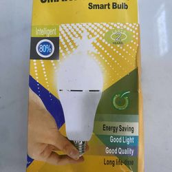 SMARTCHARGE Smart Bulb Intelligent 80% Good CRI, Energy Saving, Good Light 15W