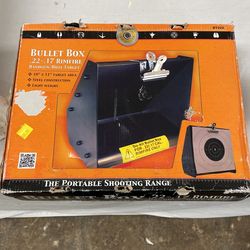 Target Practice Steel Bullet Box