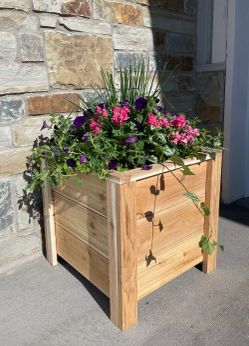Handmade Wooden Plant Planters