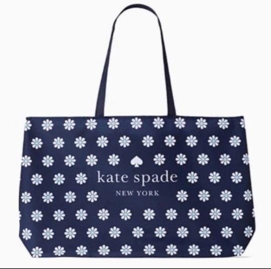 kate spade canvas tote bag