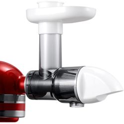 Masticating Juicer Attachment for KitchenAid Stand Mixers, Masticating Juicer, Slow Juicer Attachment for KitchenAid Stand Mixers, White(Machine/Mixer
