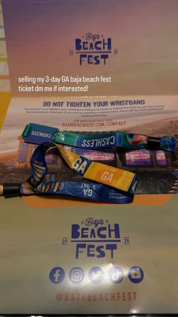 3-Day GA Baja Beach Fest