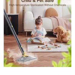 Brand New Wiz Steam Mop With Steamer Great For Tile Carpet