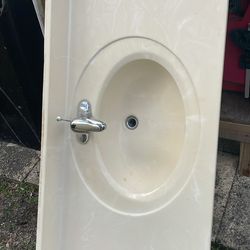 Cultured marble vanity top