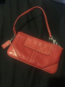 Coach wristlet