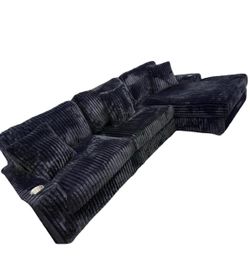 New black modular sectional- ask price