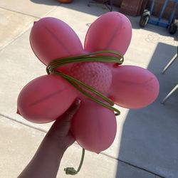 ikea flower wall lamp