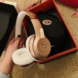 Beats - Solos Wireless On-Ear Headphones - Rose Gold