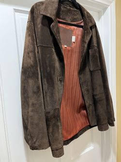 Men’s Coach Suede Jacket