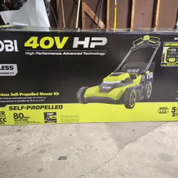 Ryobi 40v Self Propelled Mower