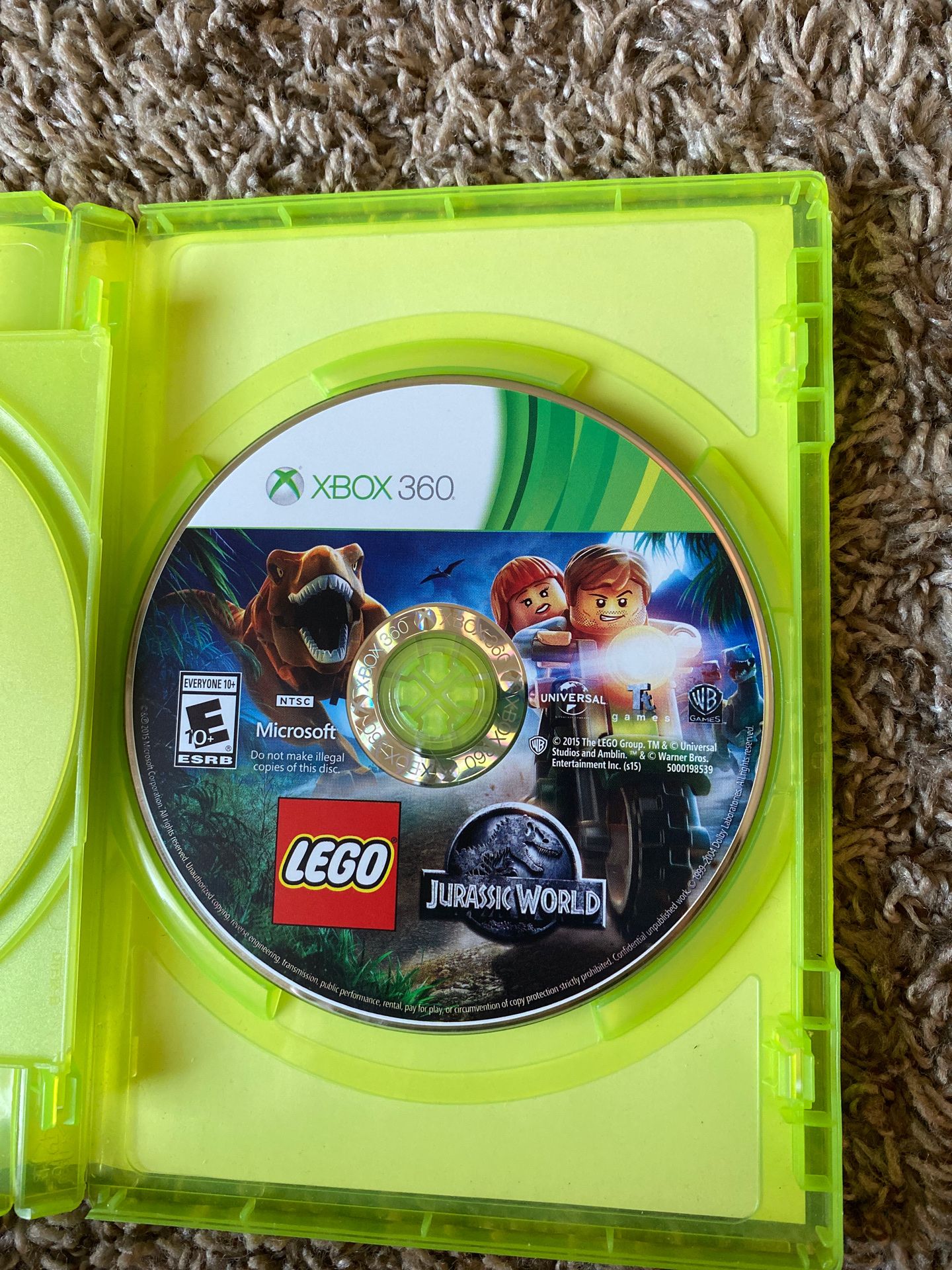 LEGO Jurassic World Xbox 360 game