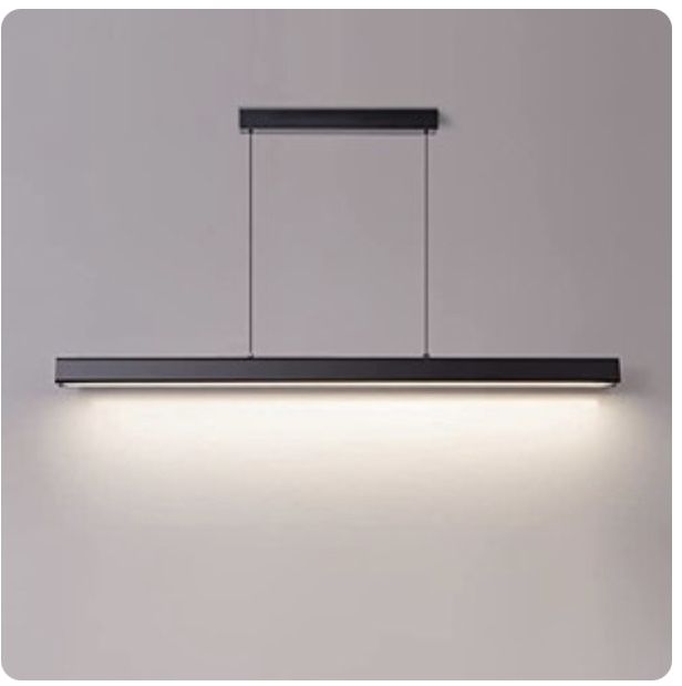 LED Chandelier Nordic Restaurant Living Room Bedroom Long Chandelier Office Bar Study Lnterior Decorate Lighting Lamps Bar Kitchen Island Hanging Ligh