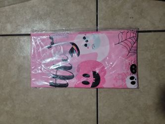 Halloween plastic table cover