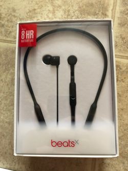 Brand new (sealed in box) BeatsX wireless