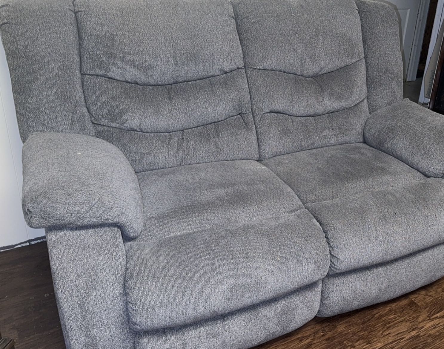 Grey Loveseat