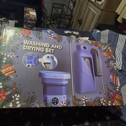 Brand New Washing And Drying Set 