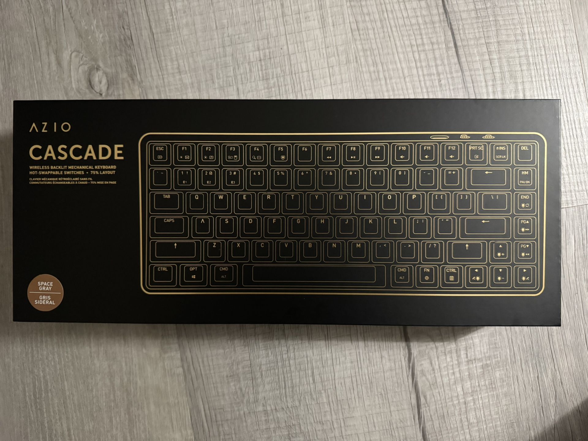 Azio Cascade Keyboard