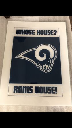 Rams wall art