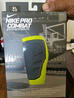Nike Pro Combat compression shin sleeve