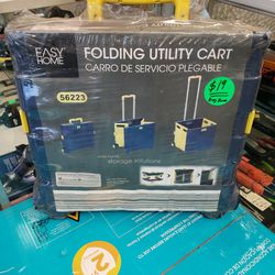 NEW Easy Home Folding Utility Cart 56223