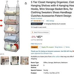 Closet Organizer