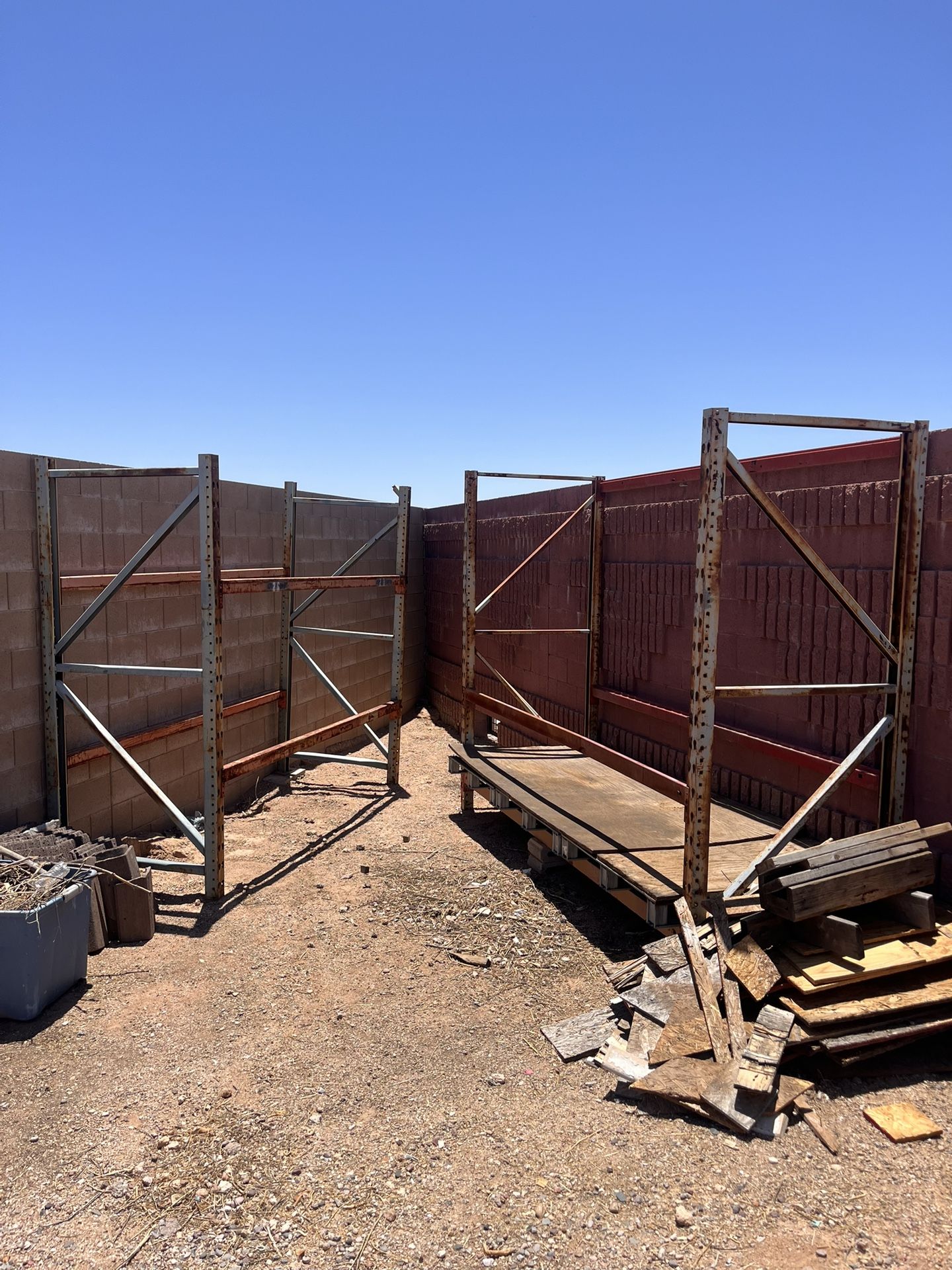 Large Pallet Storage Racks (2)