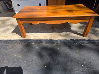 Light Oak Coffee Table