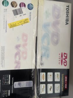Toshiba CD/ VCR 2 in 1 player