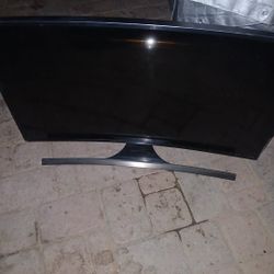 Samsung 40 Inch  Curved Television  With Power Cord And Remote Control Stand Comes With Tv