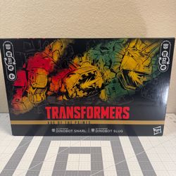 Transformers Age of the Primes G2 Dinobot Snarl & Slug 2-Pack