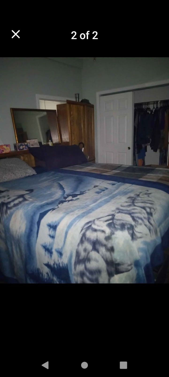 California King Sleep Number Bed With Waterbed Frame, Armor On Each Side, Drawers Under Bed