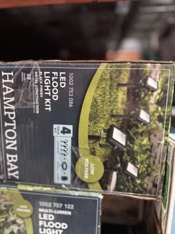 Hampton Bay LED Flood Light Kit 4-pack