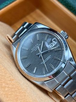 Rolex Date 1500 - Gray "Shantung" Dial - 34mm