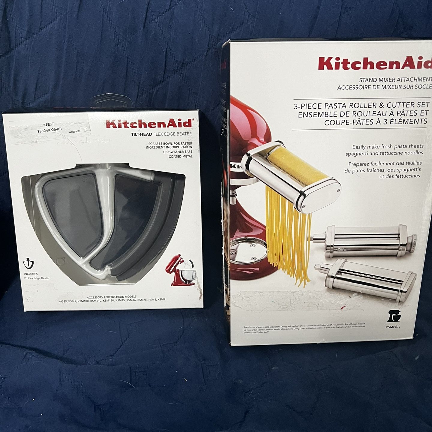 Kitchenaid Mixing And Pasta Attachments