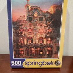 Balillo house la maison de batillo casa batiklo Springbok 500 piece puzzle brand