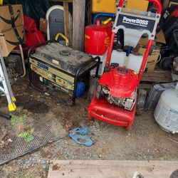 Generator And Pressur Washers 