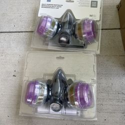 2- Honeywell Multi Purpose Respirators 