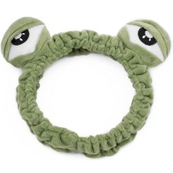 Face Wash Headband Eye Mask Hairband with Frog Eyes 