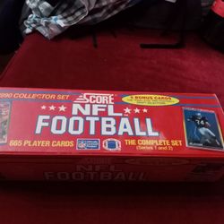 Score NFL Football 1990 Collector Set