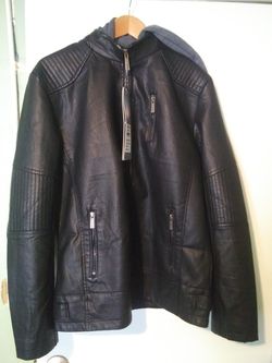 Mens xl American Breed leather jacket
