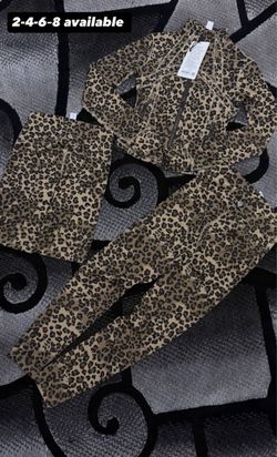 Lululemon Leopard Print Tracksuit Set