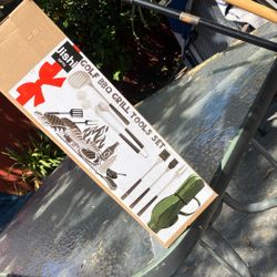 New Golf BBQ Grill Tools Set