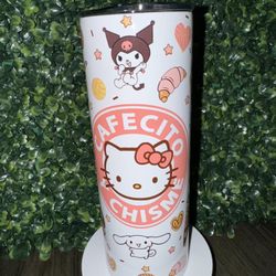 Hello Kitty And Friends Cafecito Y Chisme Tumbler 