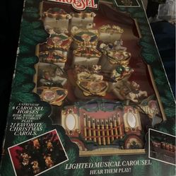 Holiday Carousel Antique