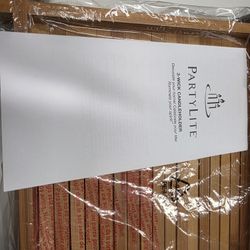 Partylite P90087 Bamboo Tray 
