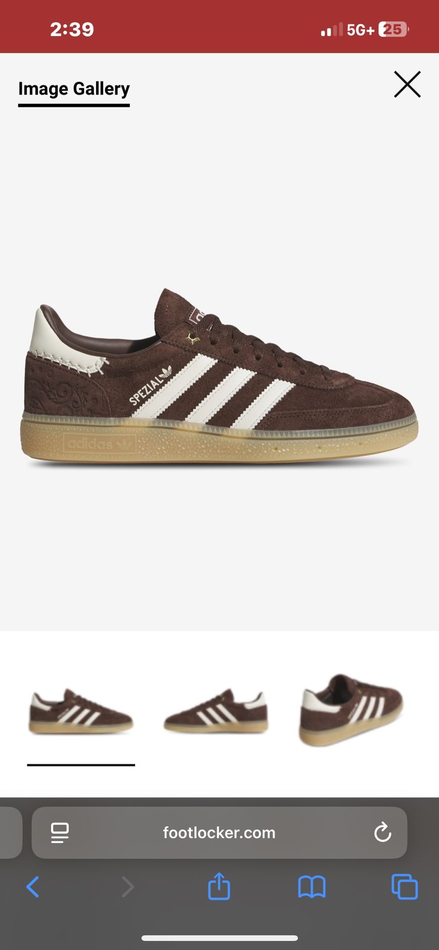 adidas Womens Originals Brown